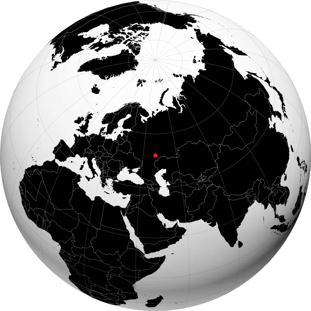 Vol\'sk on the globe