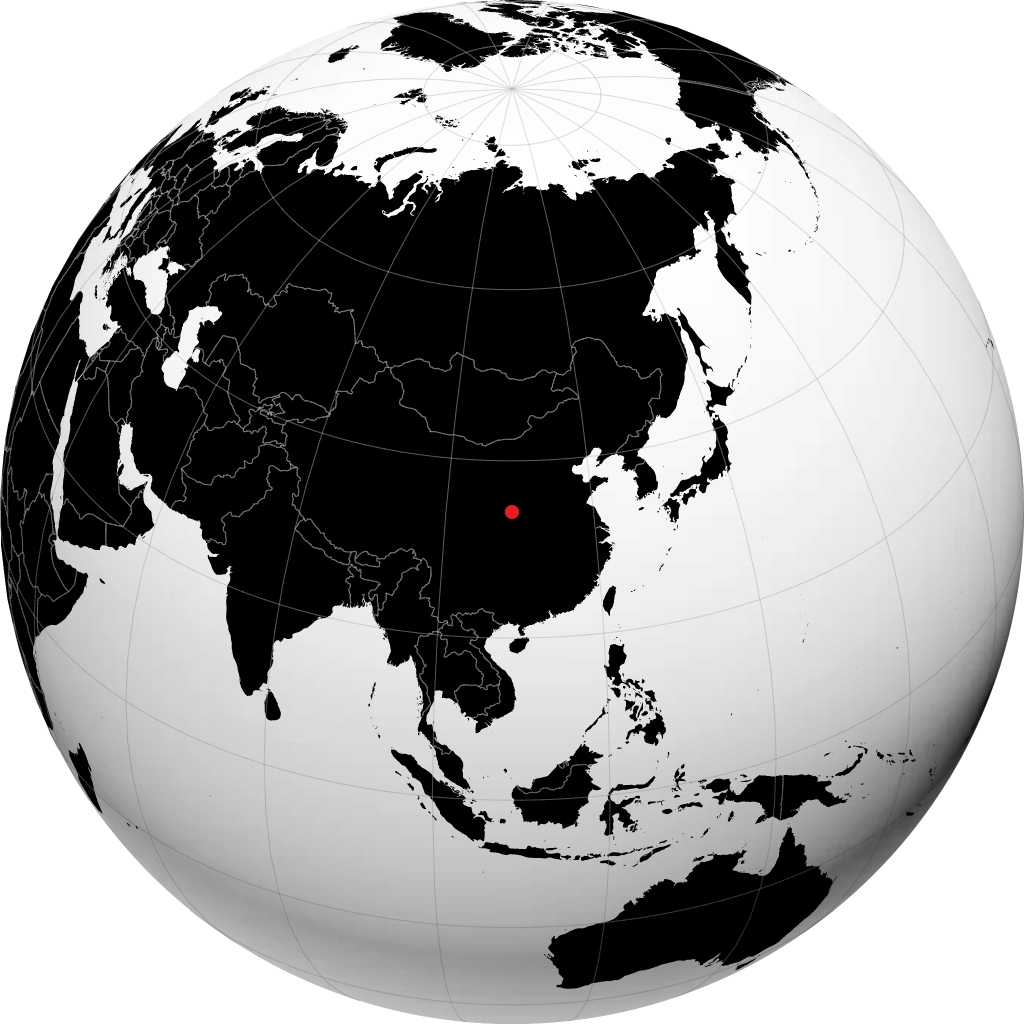 Xi\'an on the globe