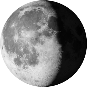 Moon Phase Today «Waning Gibbous»