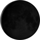 Waning Crescent, illumination 5.5%