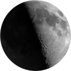 Waxing Gibbous, illumination 57.3%