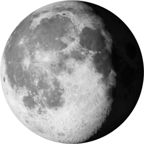 Moon Phase Today «Waning Gibbous»