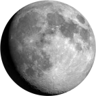 Waxing Gibbous, illumination 93.3%