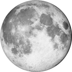 Moon Phase Today «Waning Gibbous»