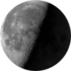 Waning Gibbous, illumination 59%