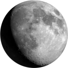 Waxing Gibbous, illumination 87%