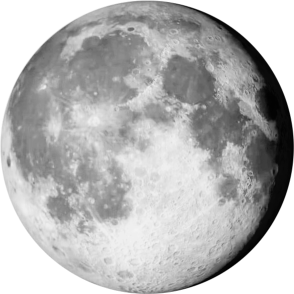 Moon Phase Today «Waning Gibbous»